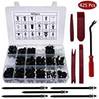 Los mejores  - Fixget Caja de Herramientas Zexuan- 425 Unidades- Abrazaderas para Paneles de Puerta- Clips para fijación de Parachoques…